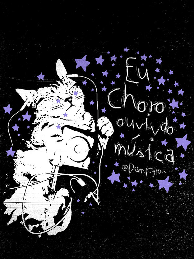 "Eu choro ouvindo música" 2026.