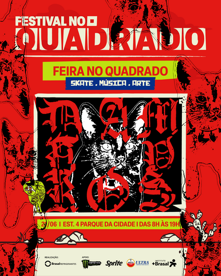 Festival Skate no Quadrado